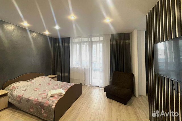 

1-к. квартира, 38 м², 2 кровати