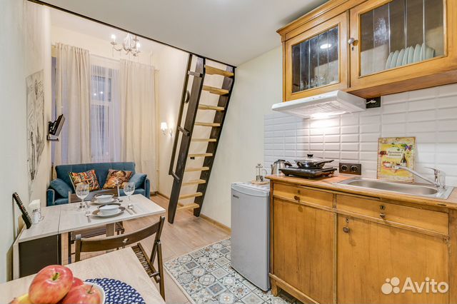

Квартира-студия в апарт-отеле, 15 м², 2 кровати