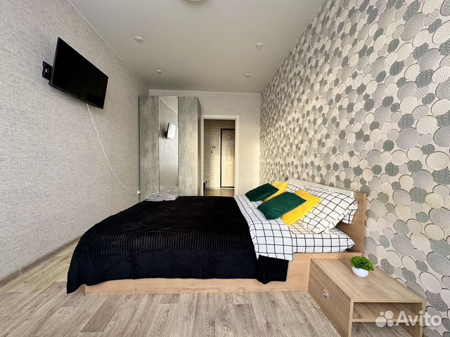 

1-к. квартира, 42 м², 2 кровати