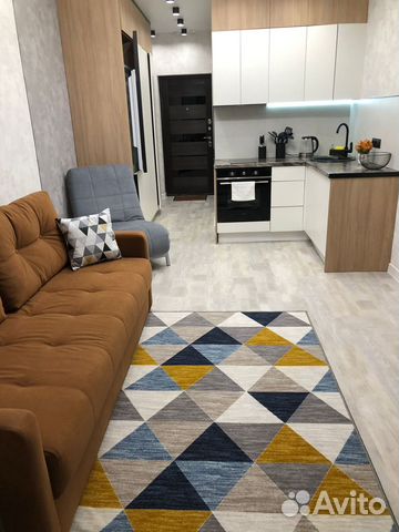 

Квартира-студия, 24 м², 2 кровати