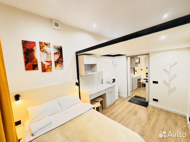 

Квартира-студия, 18 м², 1 кровать