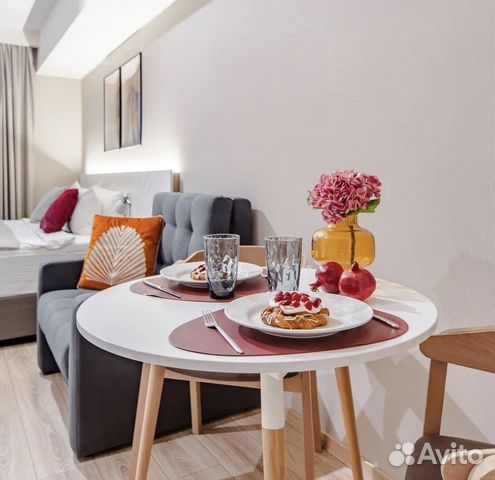 

Квартира-студия, 26 м², 3 кровати