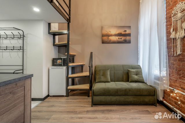

Квартира-студия, 24 м², 2 кровати