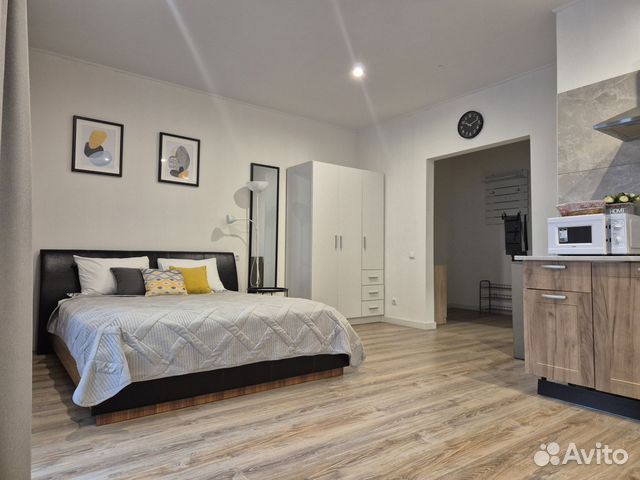 

Квартира-студия, 39 м², 2 кровати