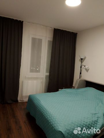 

1-к. квартира, 37 м², 2 кровати