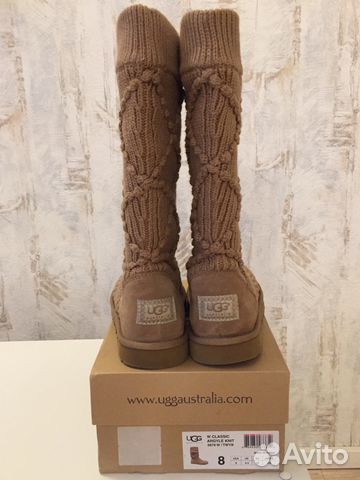 Угги сапоги UGG женские вязанные, размер 38-38,5 Угги сапоги UGG женские вязанные, размер 38-38,5