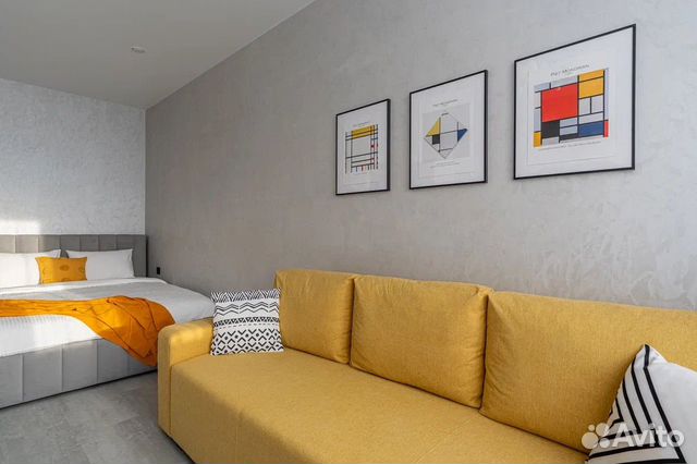 

1-к. квартира, 39 м², 2 кровати