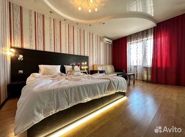 

Квартира-студия, 43 м², 2 кровати