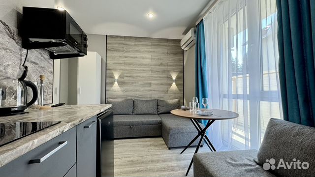 

Квартира-студия, 18 м², 2 кровати