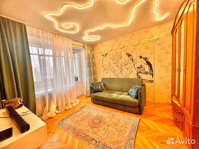 

1-к. квартира, 42 м², 2 кровати