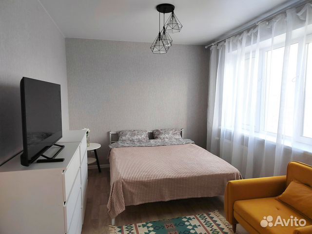

Квартира-студия, 32 м², 2 кровати