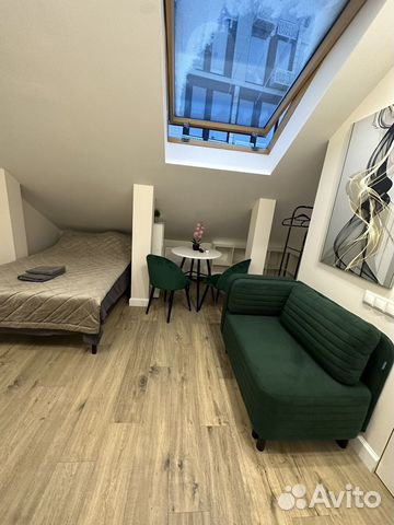 

Квартира-студия, 13,8 м², 2 кровати