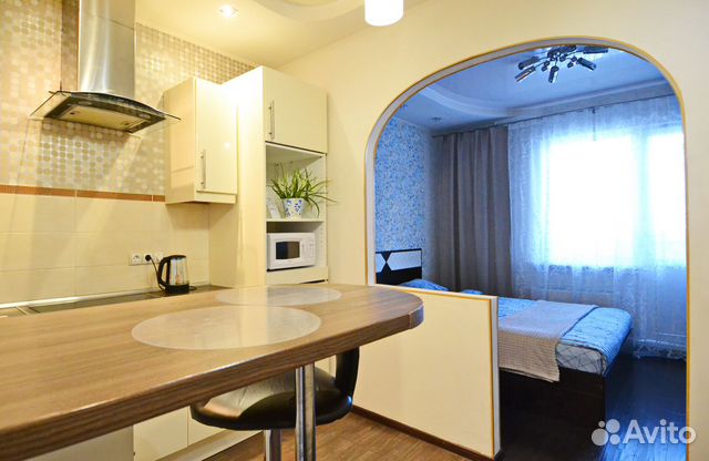 

Квартира-студия, 33 м², 1 кровать