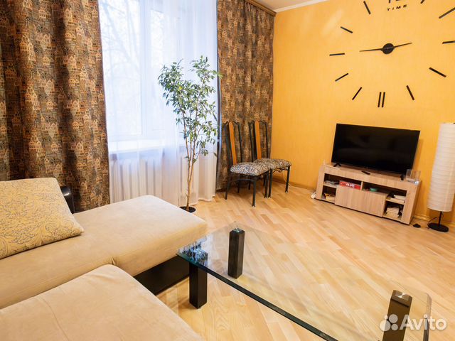 

1-к. квартира, 46 м², 2 кровати