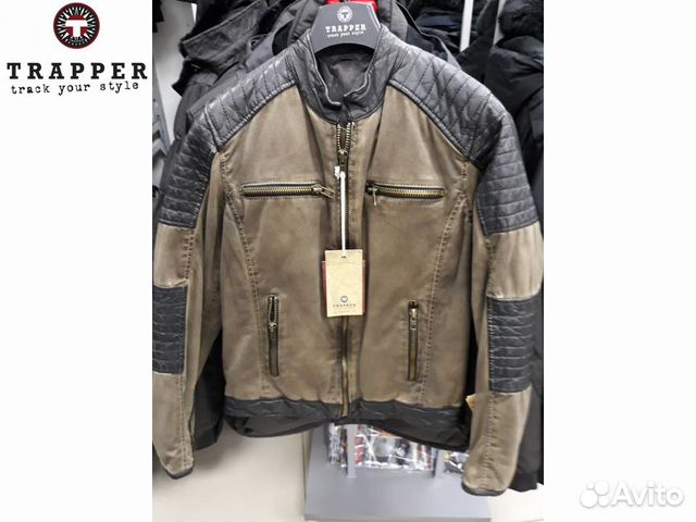 Комбинированная куртка Trapper размер 44-46