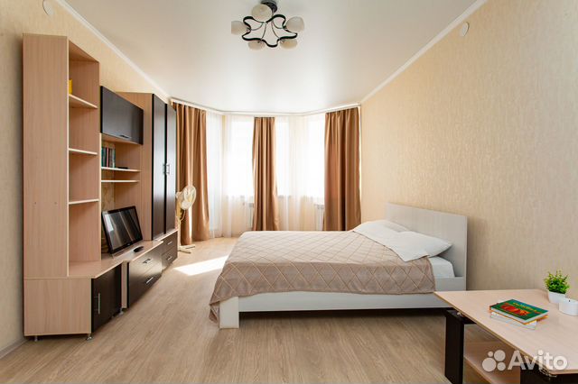 

1-к. квартира, 45 м², 2 кровати