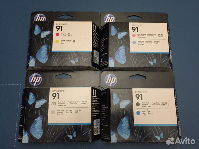 HP 91 (C9462A) Light Magenta, Light Cyan HP 91 (C9462A) Light Magenta, Light Cyan