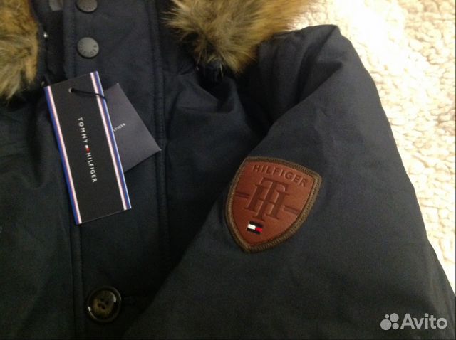 Новый тёплый пуховик Tommy Hilfiger р. 52 Новый тёплый пуховик Tommy Hilfiger р. 52