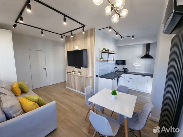 

1-к. квартира, 37 м², 2 кровати