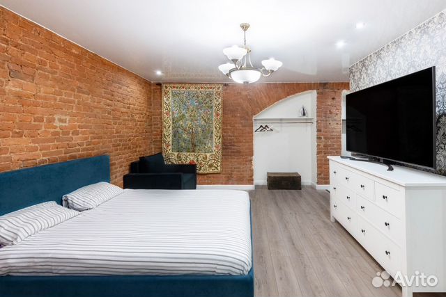 

Квартира-студия, 32 м², 2 кровати