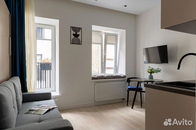 

Квартира-студия, 22 м², 1 кровать