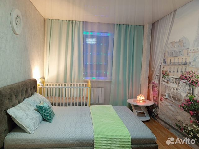 

1-к. квартира, 48 м², 3 кровати