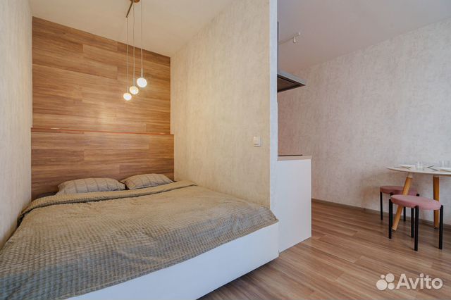 

Квартира-студия, 28 м², 2 кровати