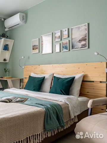 

Квартира-студия, 27 м², 2 кровати