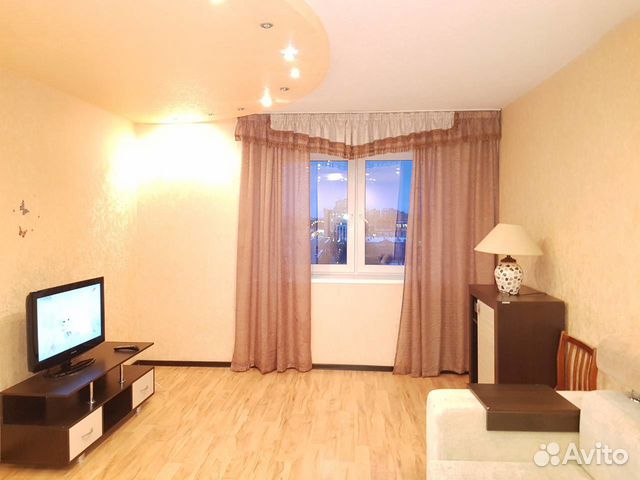 

1-к. квартира, 45 м², 2 кровати