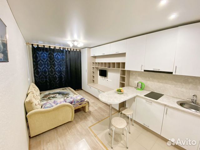 

Квартира-студия, 25 м², 2 кровати