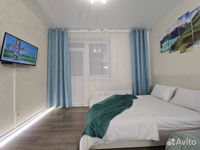 

Квартира-студия, 35 м², 2 кровати