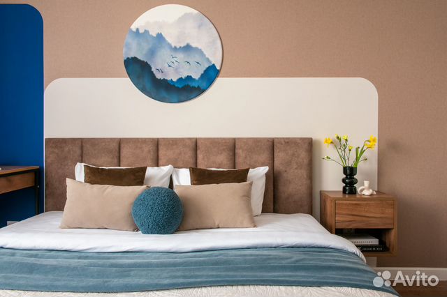 

1-к. квартира, 48 м², 2 кровати