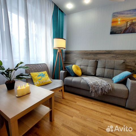 

1-к. квартира, 48 м², 2 кровати