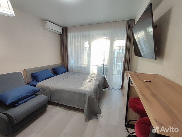 

Квартира-студия, 25 м², 2 кровати