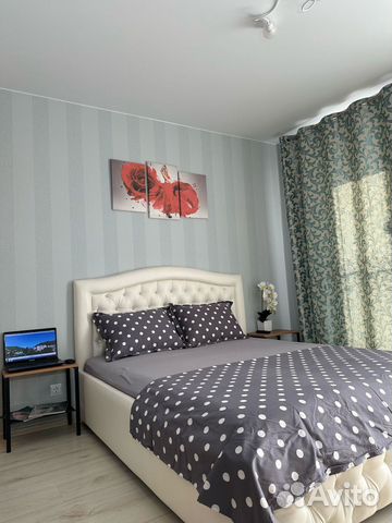 

1-к. квартира, 30 м², 2 кровати