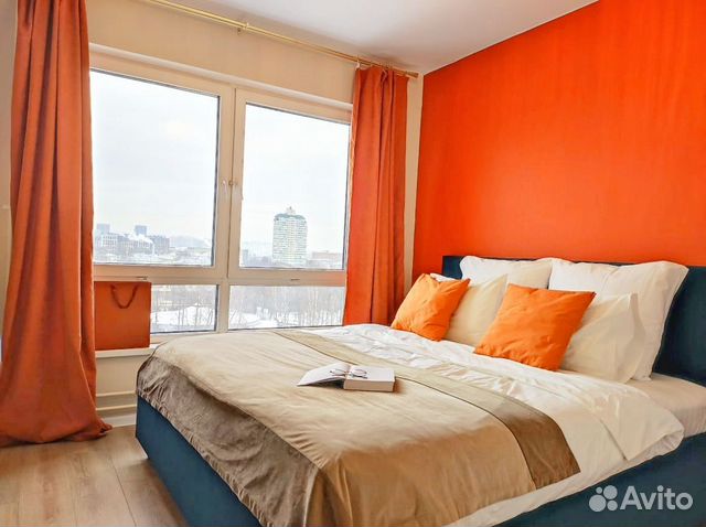 

1-к. квартира, 42 м², 2 кровати