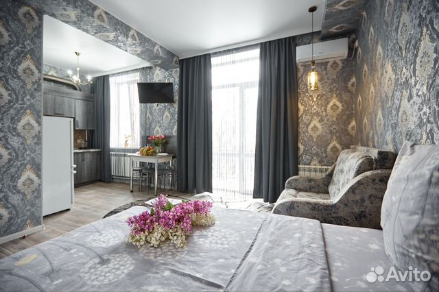 

Квартира-студия, 30 м², 2 кровати