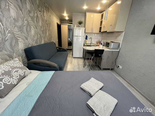 

Квартира-студия, 25 м², 2 кровати