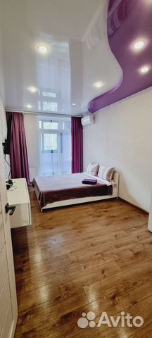 

1-к. квартира, 38 м², 2 кровати