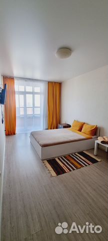 

1-к. квартира, 40 м², 2 кровати