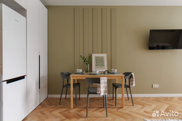 

Квартира-студия, 30 м², 2 кровати
