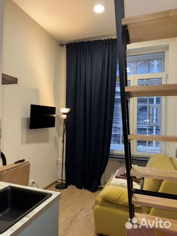 

Квартира-студия, 21 м², 2 кровати