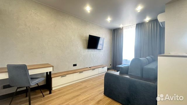 

Квартира-студия, 34 м², 2 кровати