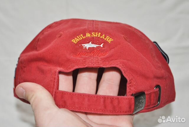 Кепка / бейсболка / Paul Shark / новая (красная)