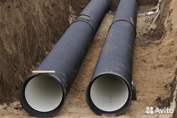 Канализация водопровод от колодца В дом