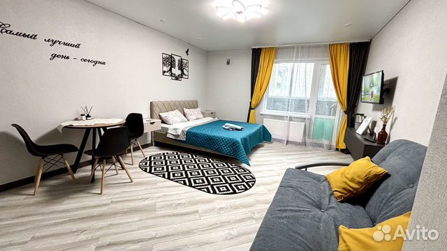 

Квартира-студия, 40 м², 2 кровати