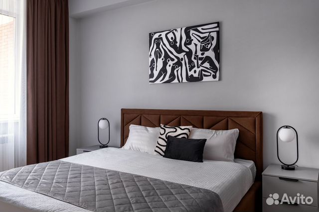 

1-к. квартира, 45 м², 2 кровати
