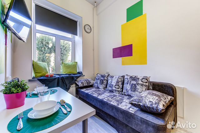 

Квартира-студия, 15 м², 2 кровати