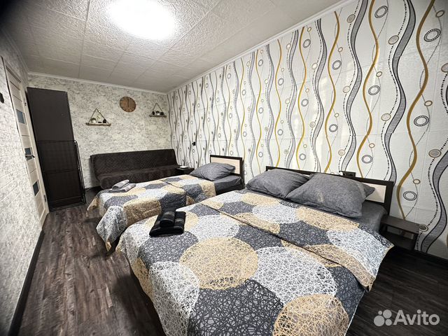 

1-к. квартира, 30 м², 3 кровати