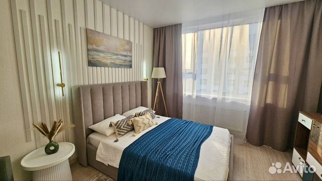 

Квартира-студия, 34 м², 1 кровать
